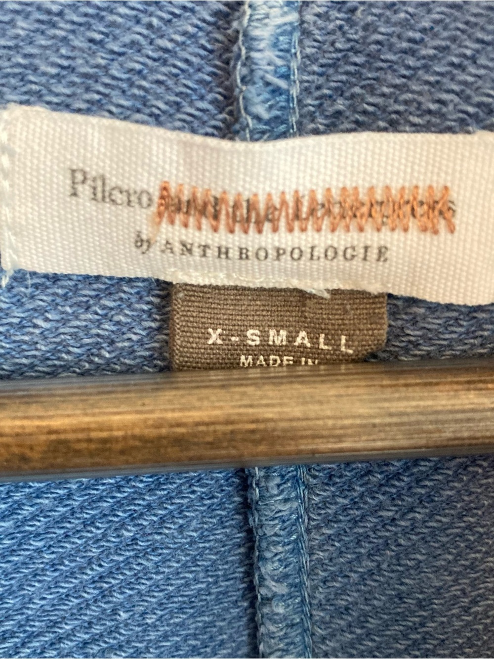 Pilcro & the Letterpress Anthropologie Flynn Peplum Seam Swing Pullover Hoodie - Picture 8 of 11